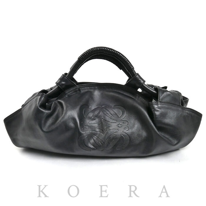 LOEWE ロエベ ナッパ アイレ ハンドバッグ ブラック 309.82.105 レディース【中古】【美品】