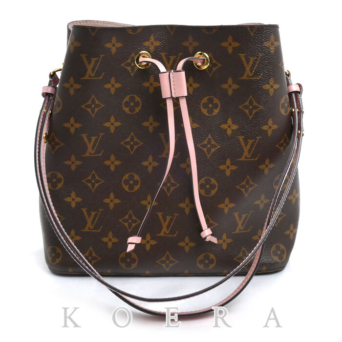 LOUIS VUITTON ルイ・ヴィトン ネオノエ ショルダーバッグ モノグラム ローズプードル M44022 レディース【中古】