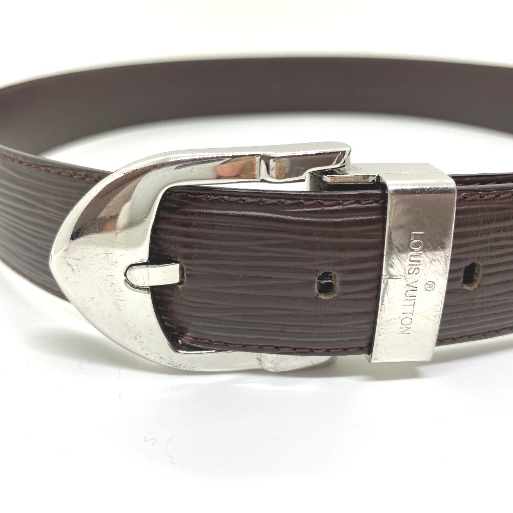 Louis Vuitton LV Optic 40mm Reversible Belt Grey Leather. Size 85 cm