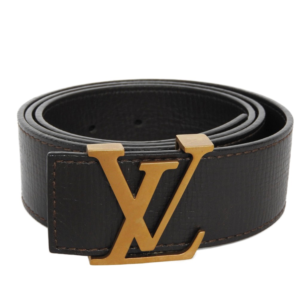 AUTHENTIC LOUIS VUITTON Sainture LV Inicial M6902U belt 40MM 90/36 Utah ...