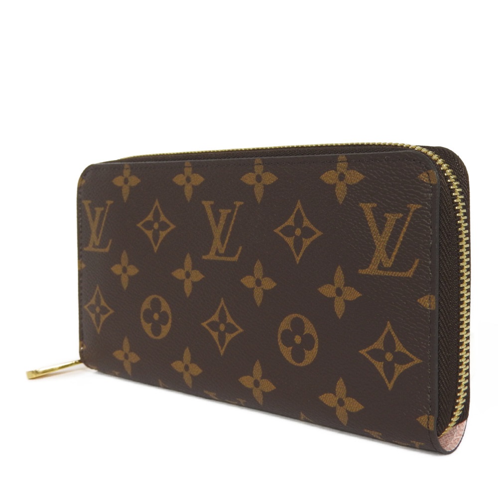 AUTHENTIC LOUIS VUITTON Zippy wallet M41894 purse New Zip Around Monogram ... | eBay