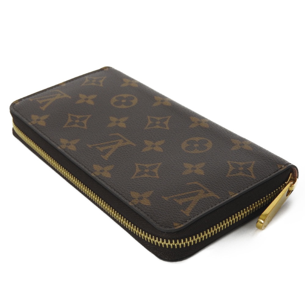 AUTHENTIC LOUIS VUITTON Zippy wallet M41894 purse New Zip Around Monogram ... | eBay