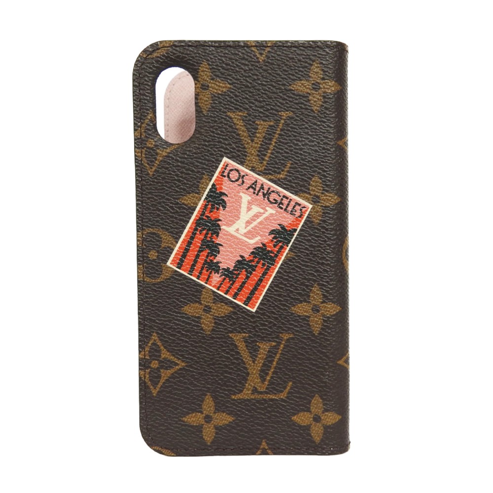 AUTHENTIC LOUIS VUITTON iPhone X Folio Smartphone case iPhone case iPhoneX... | eBay