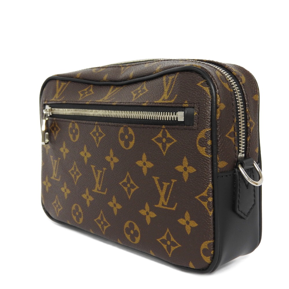 AUTHENTIC LOUIS VUITTON Pochette Kasai M42838 business bag Clutch bag Mono... | eBay