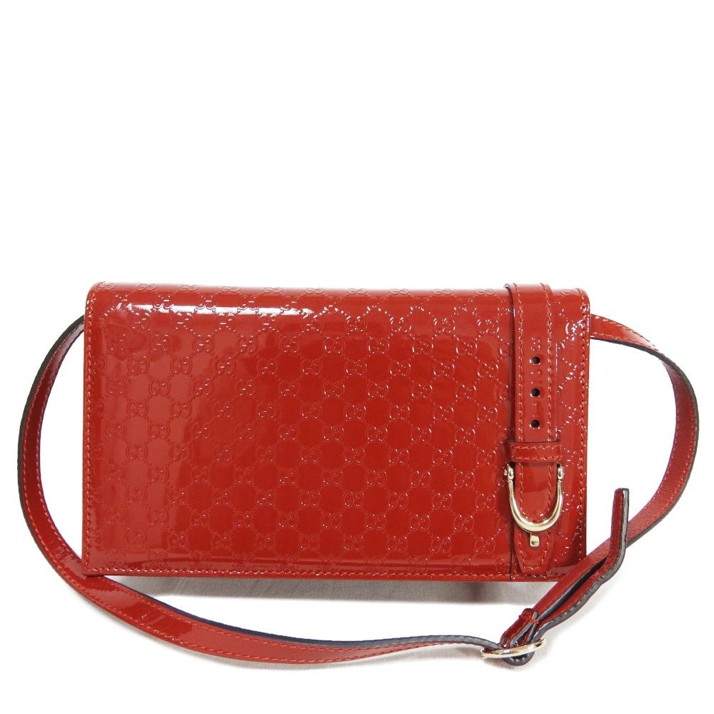 gucci micro leather shoulder bag