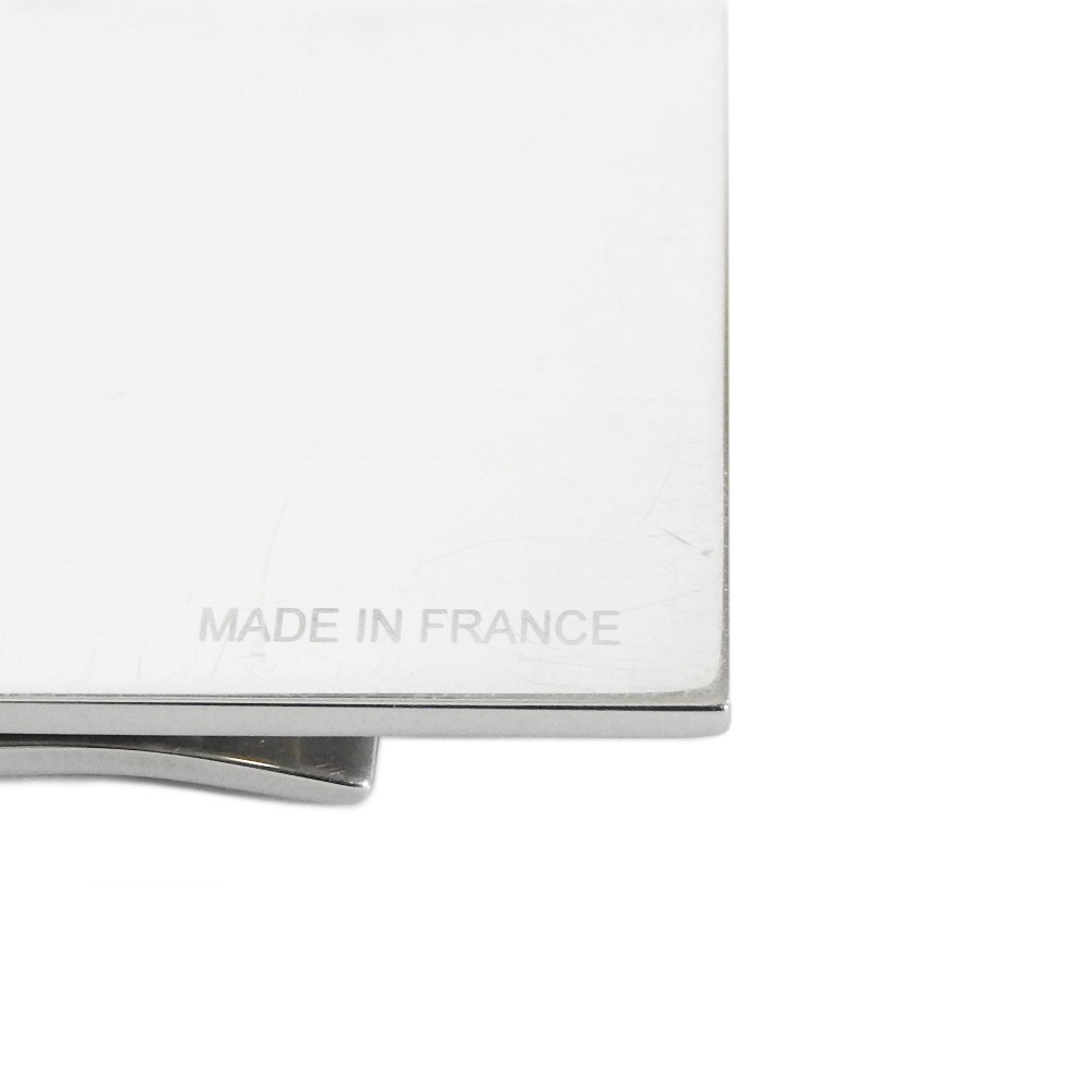 Louis Vuitton Money Clip Champs-Elysees Engraved Silver in Silver
