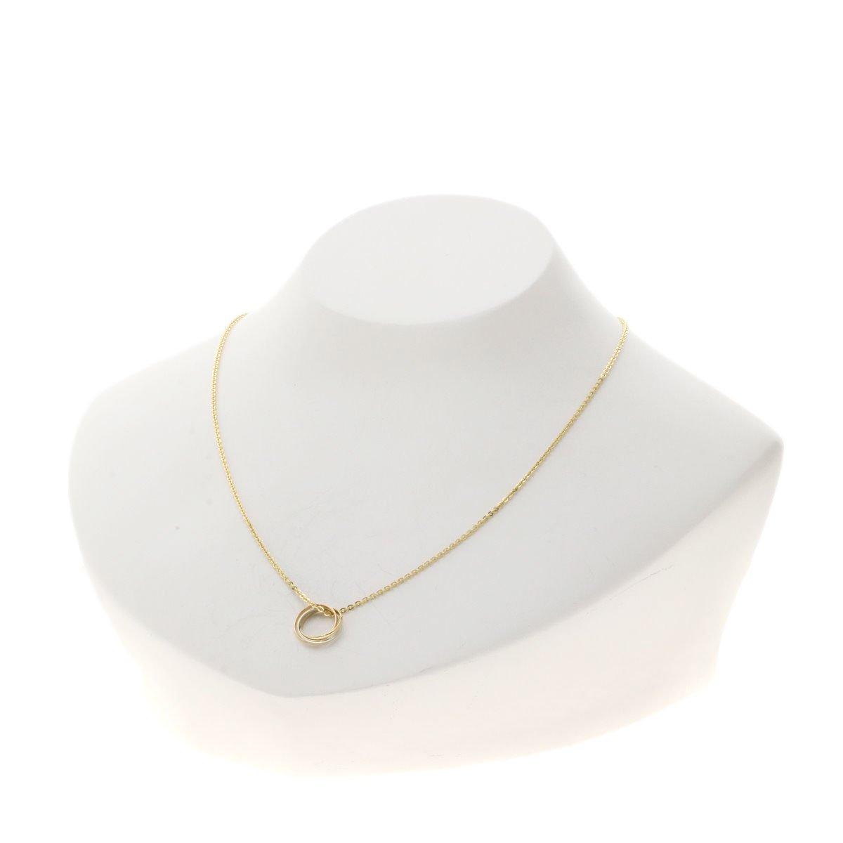 cartier [卡地亚] trinity项链18k黄金 / 18k玫瑰金 / k18白金女士