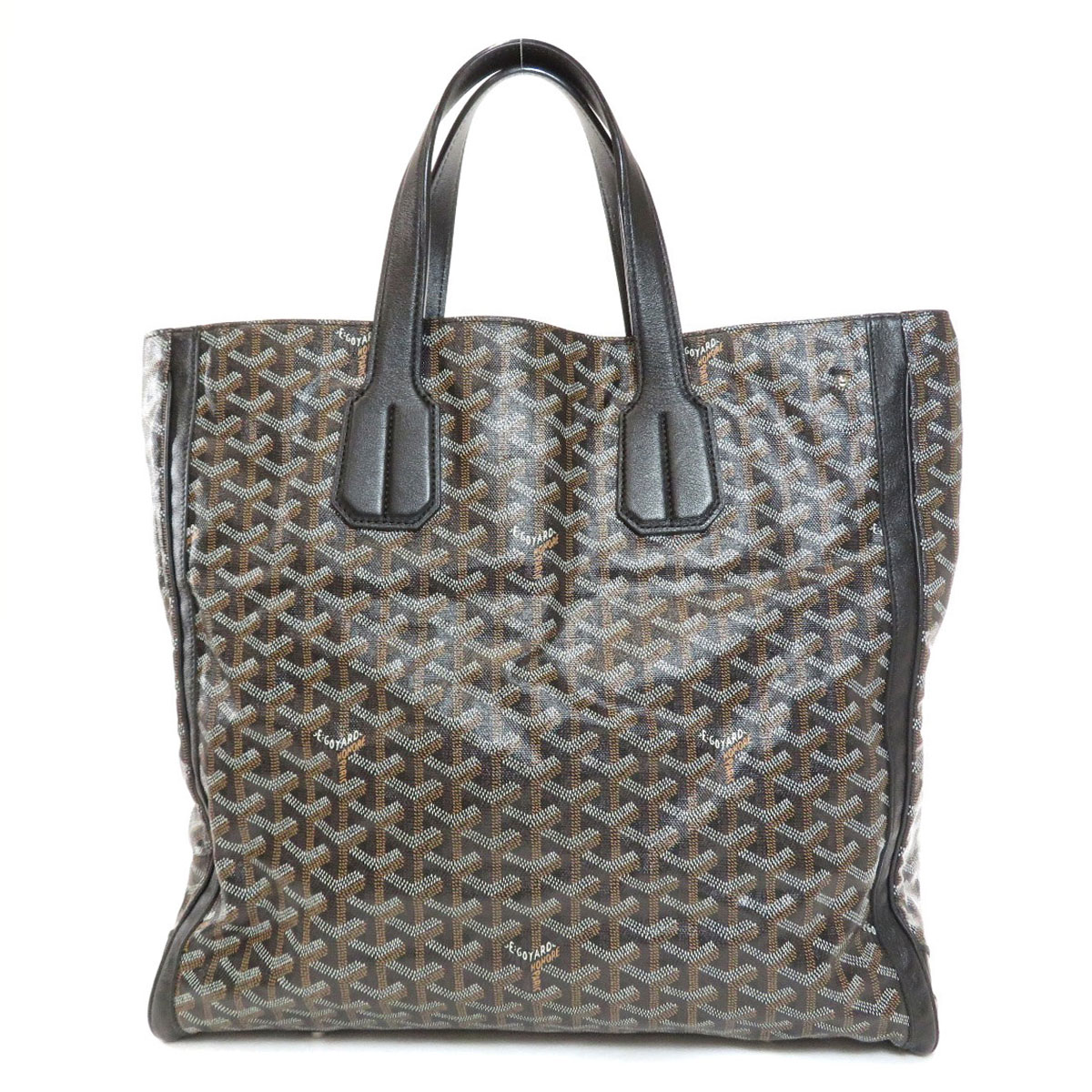 Details About Goyard Tote Bag Sac Voltaire 2 Way Coating Canvas