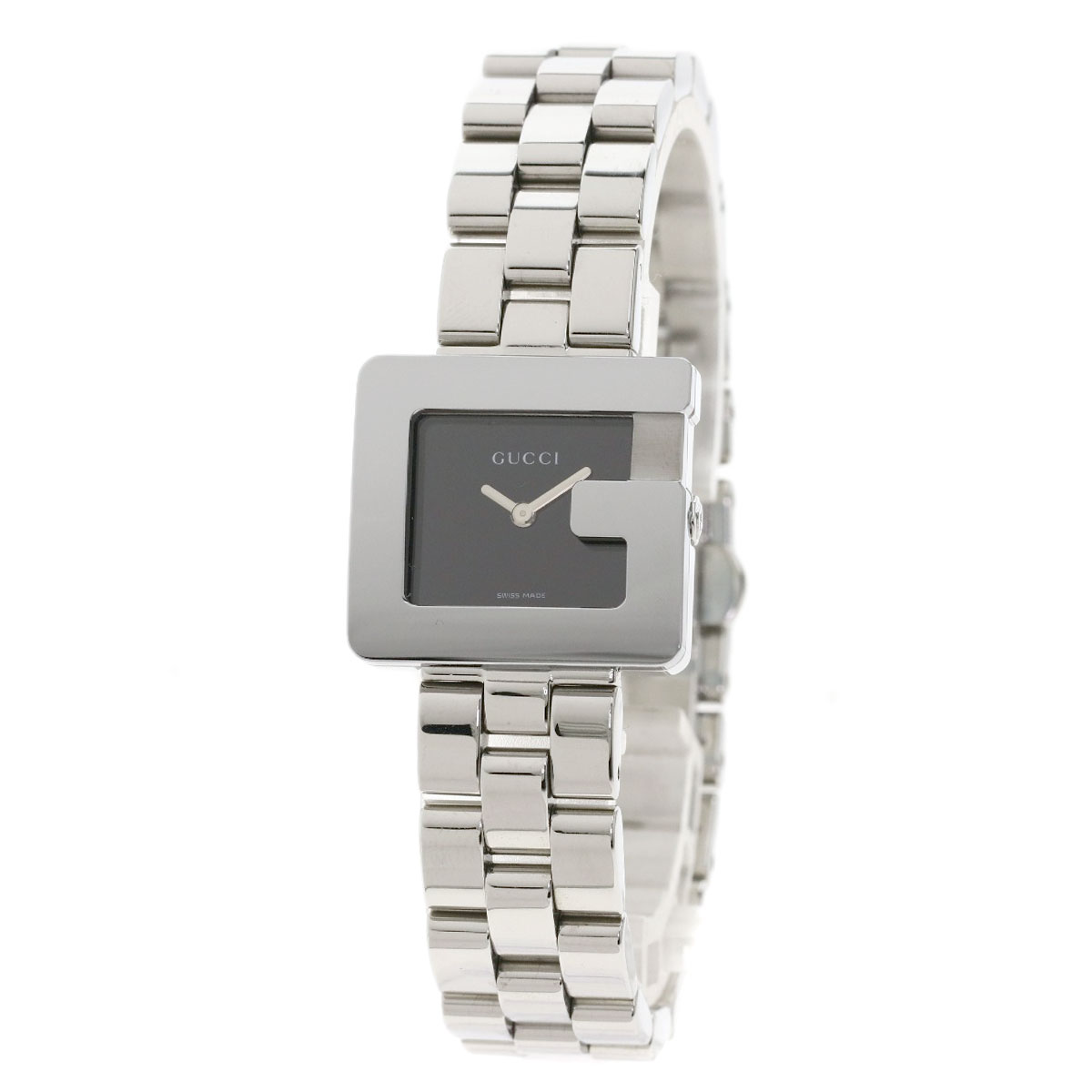 GUCCI Square face Watches 3600L Stainless Steel/Stainless Steel Ladies ...