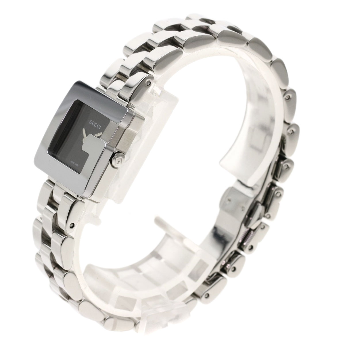GUCCI Square face Watches 3600L Stainless Steel/Stainless Steel Ladies ...