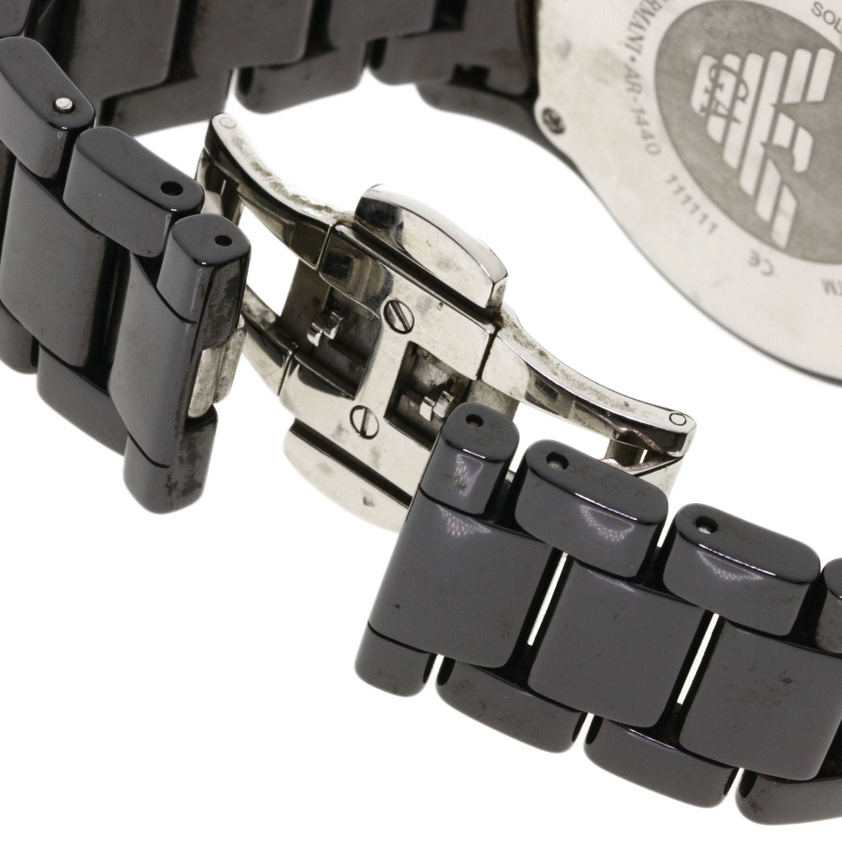 Emporio Armani CERAMICA Watches AR1440 Stainless Steel/Ceramic mens | eBay
