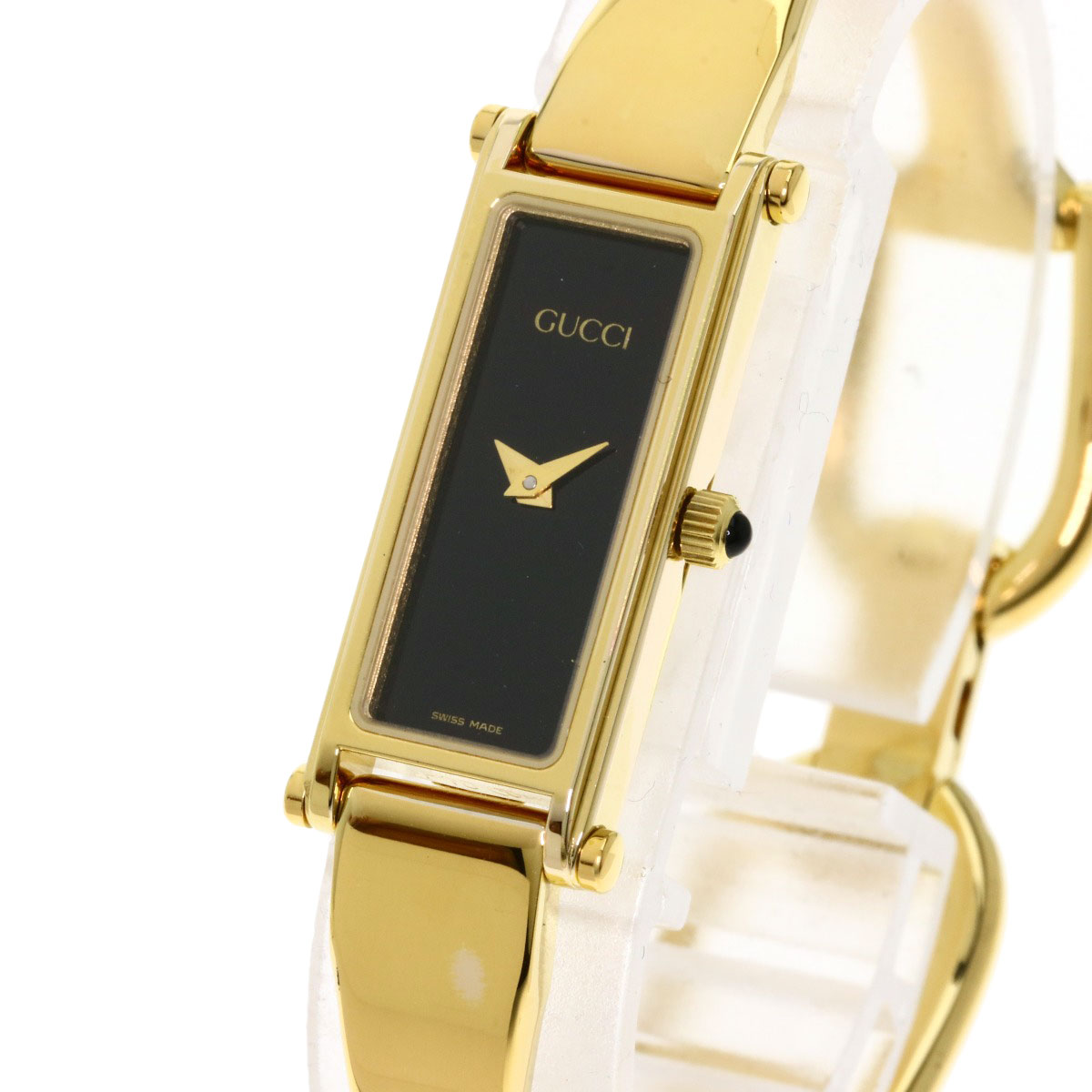 GUCCI Square face Watches 1500L Gold Plated/Gold Plated Ladies | eBay