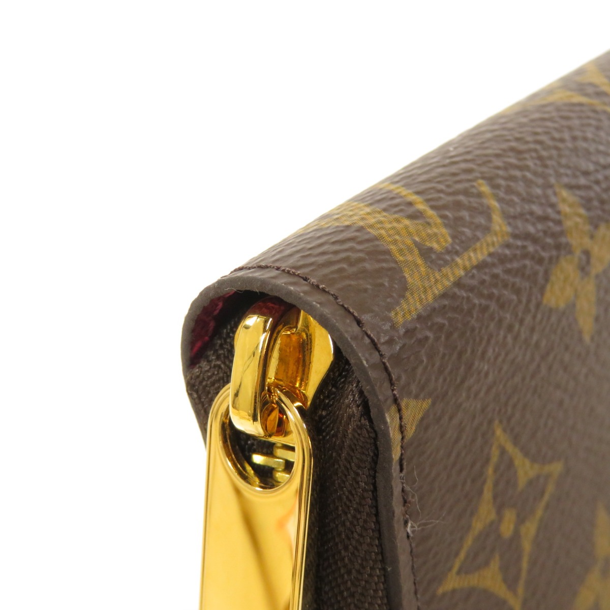 LOUIS VUITTON M41895 Long wallet (with Coin Pocket) Zippy Wallet Fuchsia Mo... | eBay