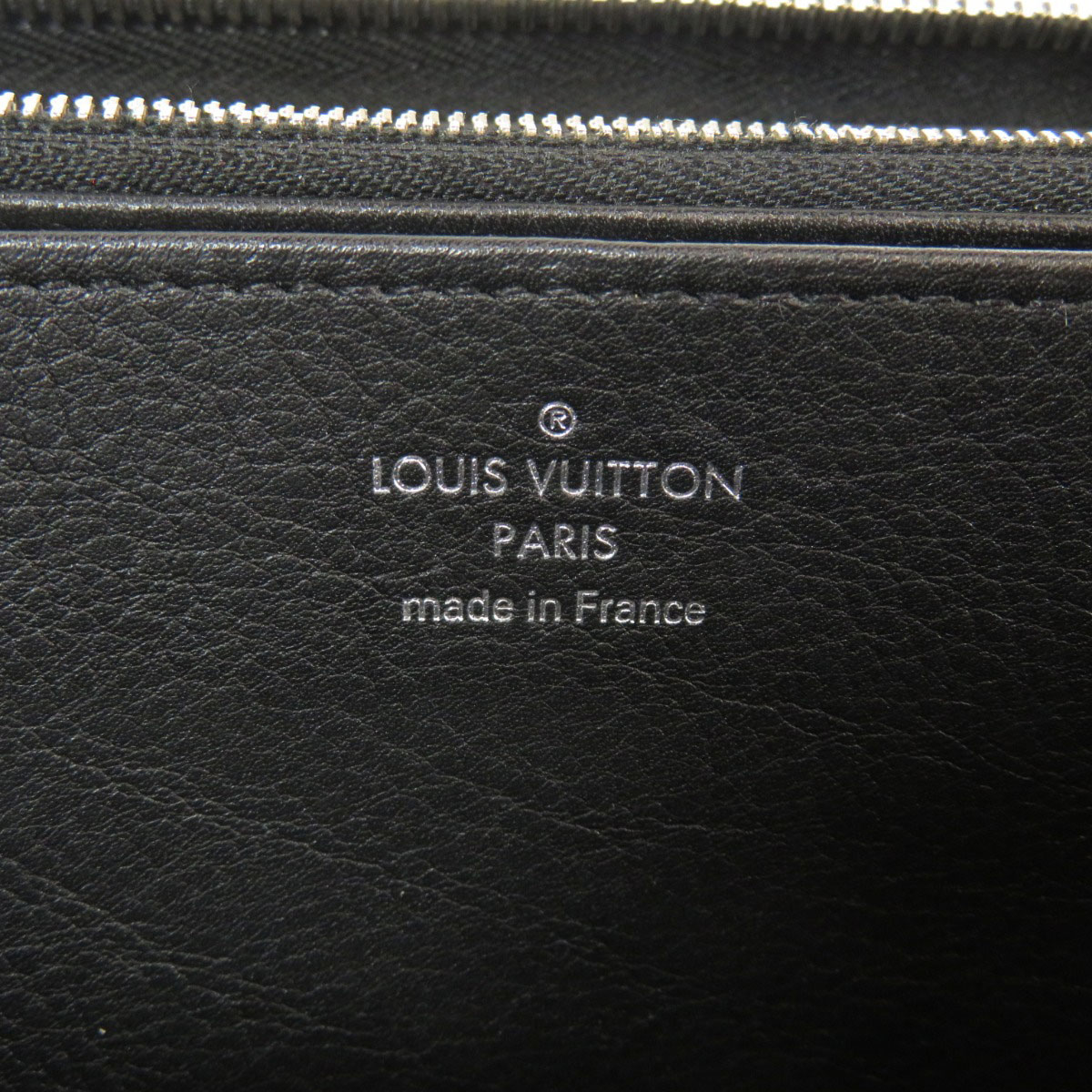 LOUIS VUITTON M61867 Long wallet (with Coin Pocket) Mahina Zippy Wallet Noi... | eBay