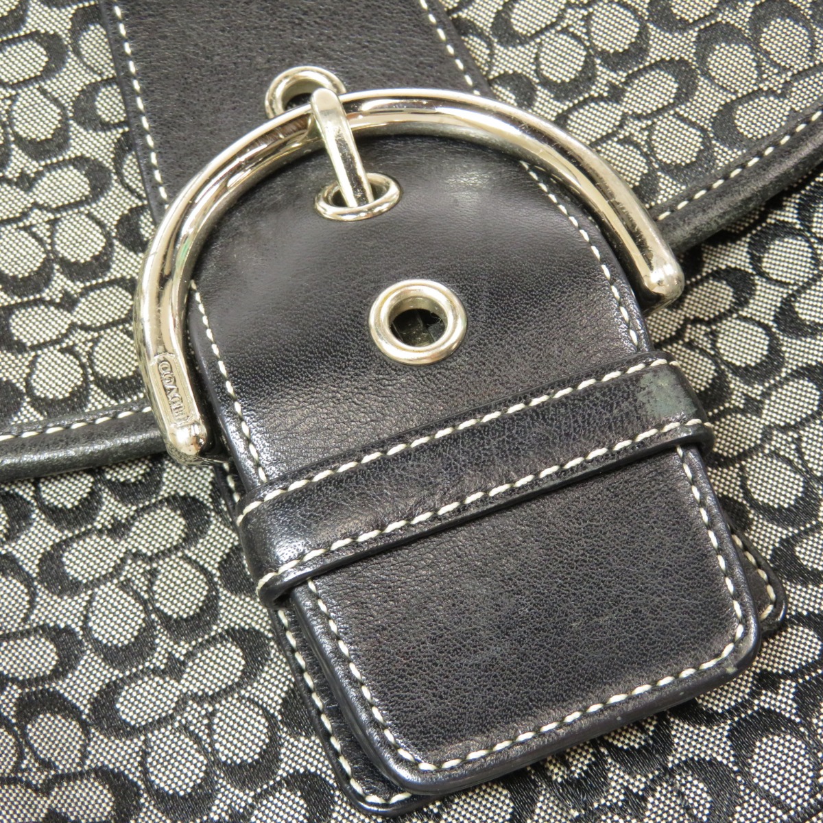 COACH 6818 Shoulder Bag Mini signature Canvas eBay