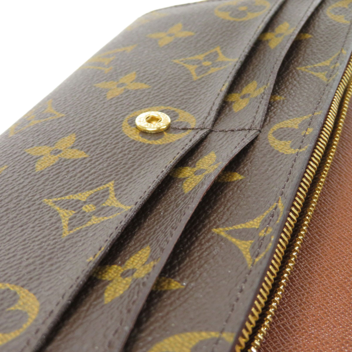 LOUIS VUITTON M61734 Long wallet (with Coin Pocket) Portefeiulle Sarah