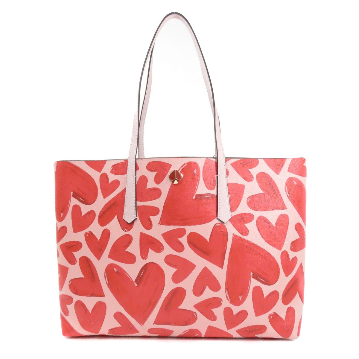 kate spade Tote Bag Heart pattern Leather | eBay