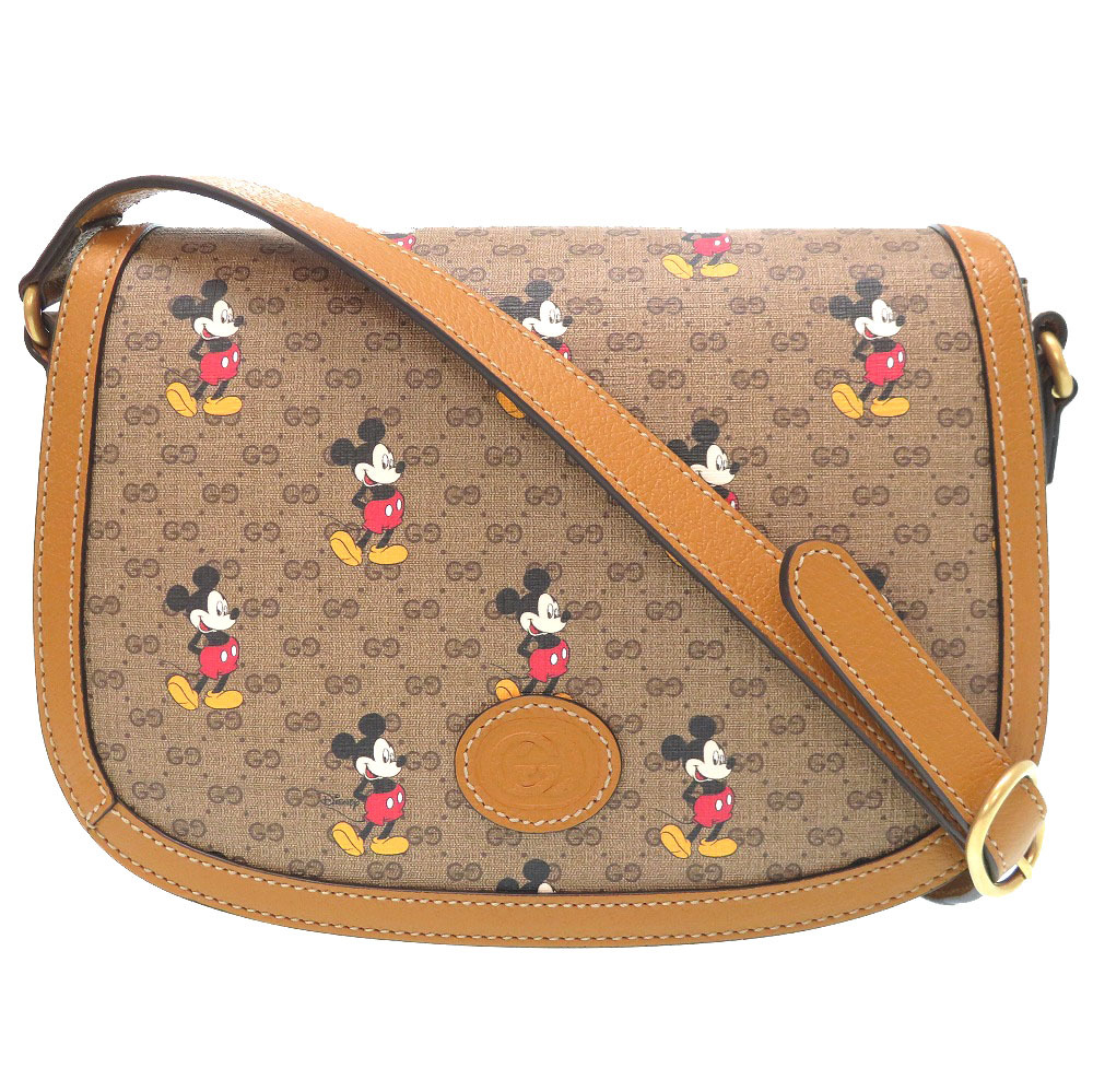 AUTHENTIC GUCCI 602694 Disney x Gucci Small Shoulder Bag