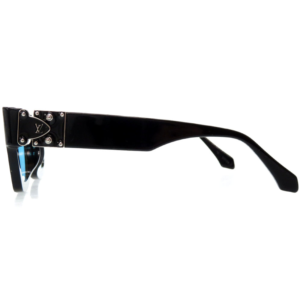 AUTHENTIC LOUIS VUITTON Z1244E Charleston sunglasses Black Platstick 0175 eBay