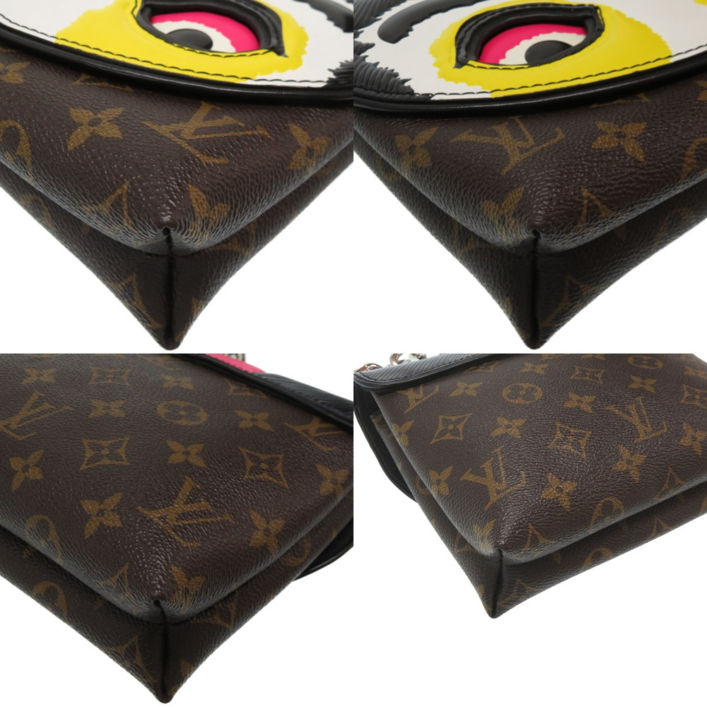 AUTHENTIC LOUIS VUITTON M43532 Pochette Kabuki mask Shoulder Bag 0091 | eBay
