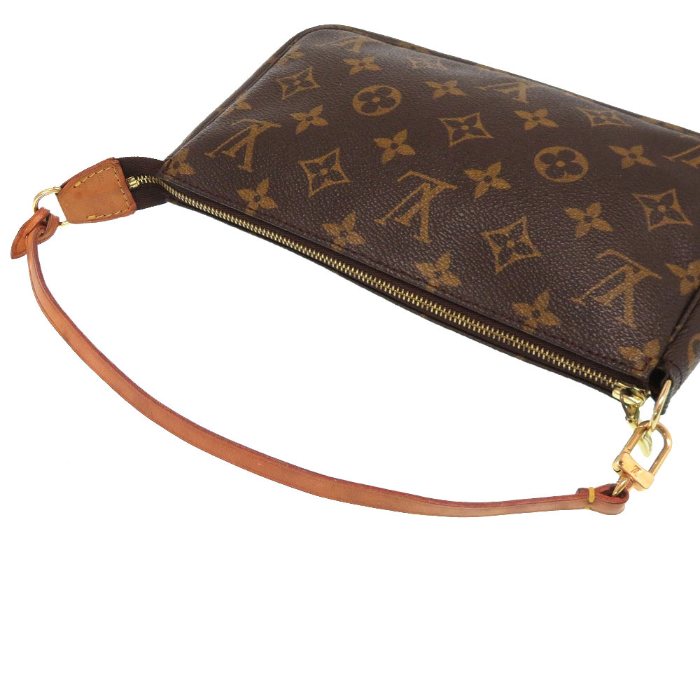 AUTHENTIC LOUIS VUITTON M51980 pouch Monogram Pochette Accessoires Pouch 0142 | eBay