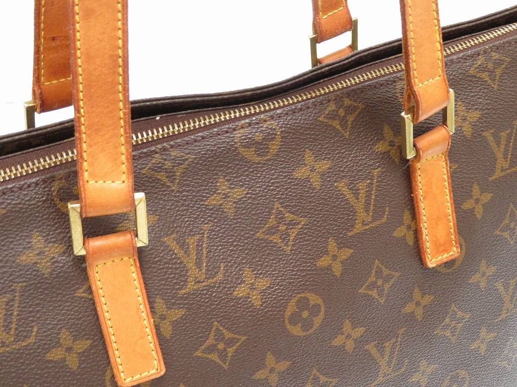 Authentic Louis Vuitton Monogram Cabas Mezzo Tote Bag M51151 Lv 0505 Ebay 0473