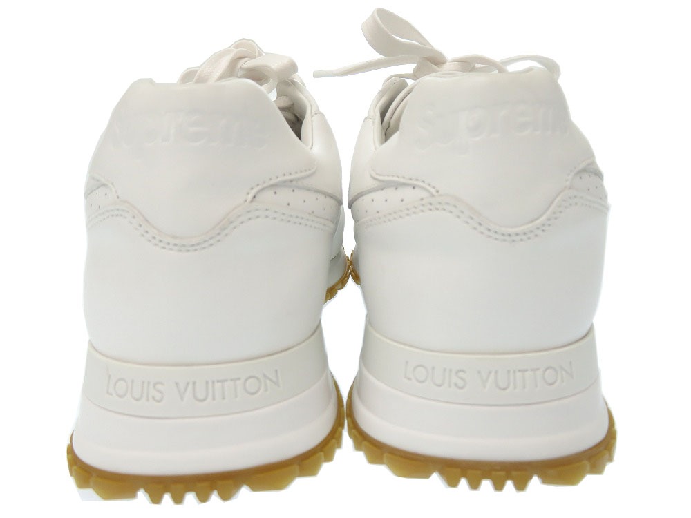 AUTHENTIC LOUIS VUITTON Supreme Runaway 1A3EPO 2017AW sneakers White | eBay