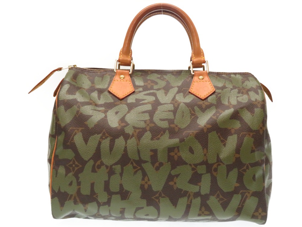 graffiti lv bag