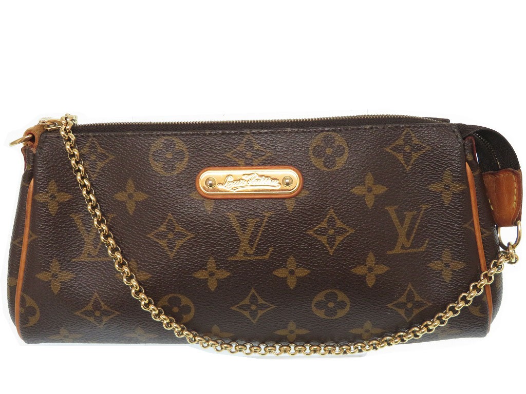 AUTHENTIC LOUIS VUITTON M95567 Chain bag Eva Shoulder Bag 0255 | eBay