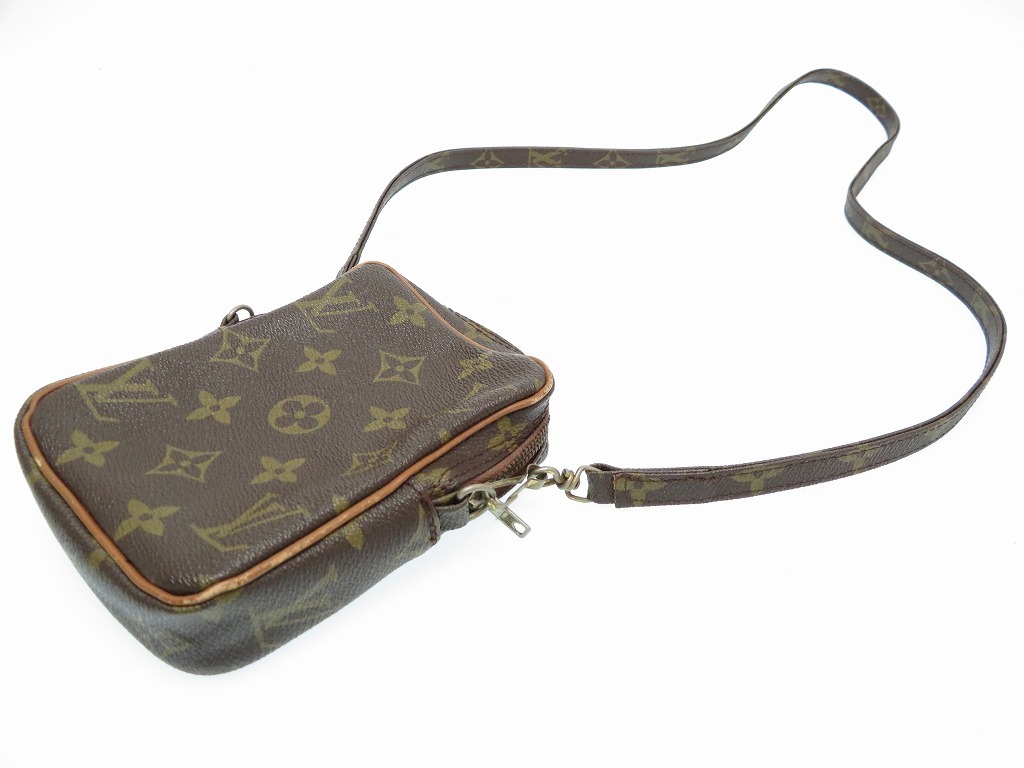 AUTHENTIC LOUIS VUITTON M45268 Vintage Mini Danube Shoulder Bag Monogram 0058 | eBay