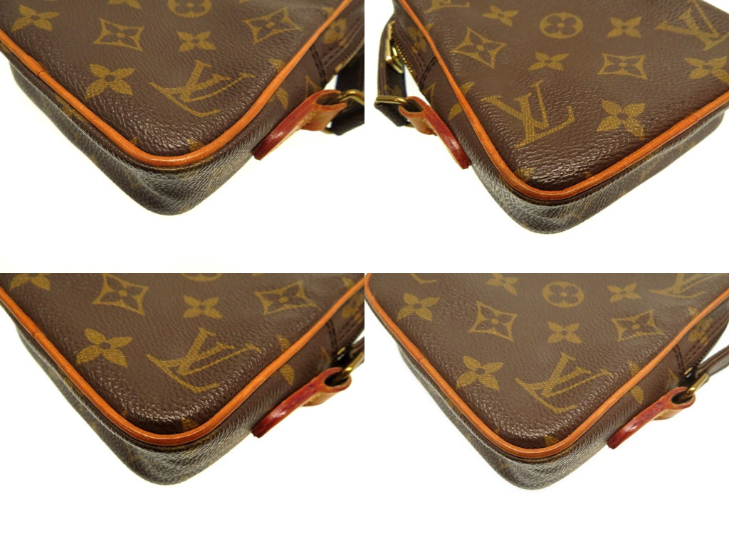 AUTHENTIC LOUIS VUITTON M45268 vintage Monogram Mini Danube Shoulder Bag 0164 | eBay