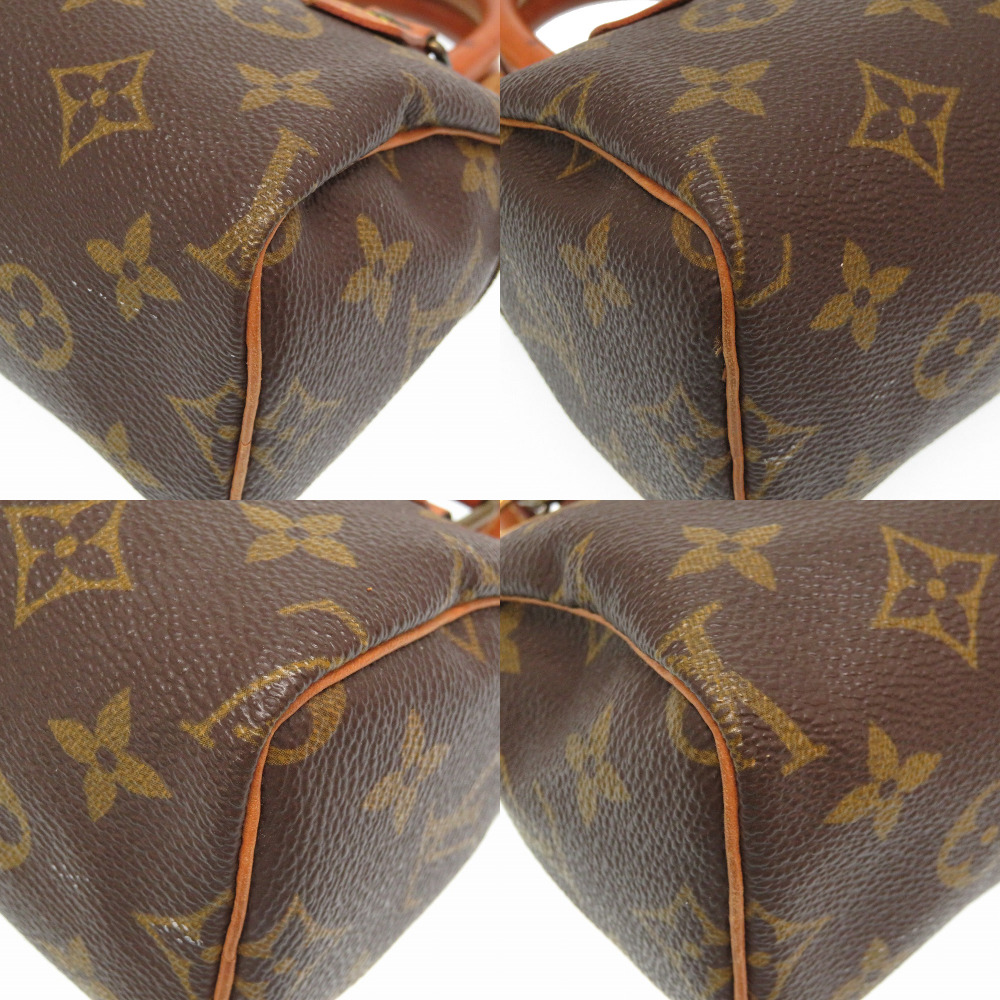 Monogram Mini Speedy Handbag，W16 × H9.5 × D6.5cm，Good Condition