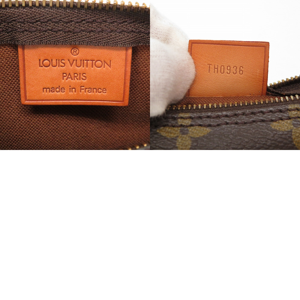 AUTHENTIC LOUIS VUITTON M41534 2way Monogram Mini Speedy 2WAY Hand Bag 0177 | eBay