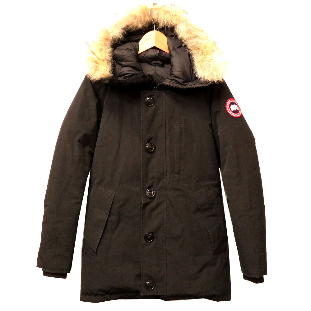AUTHENTIC CANADA GOOSE 68F8490 Jasper Down jacket Black Nylon/down 0088 ...