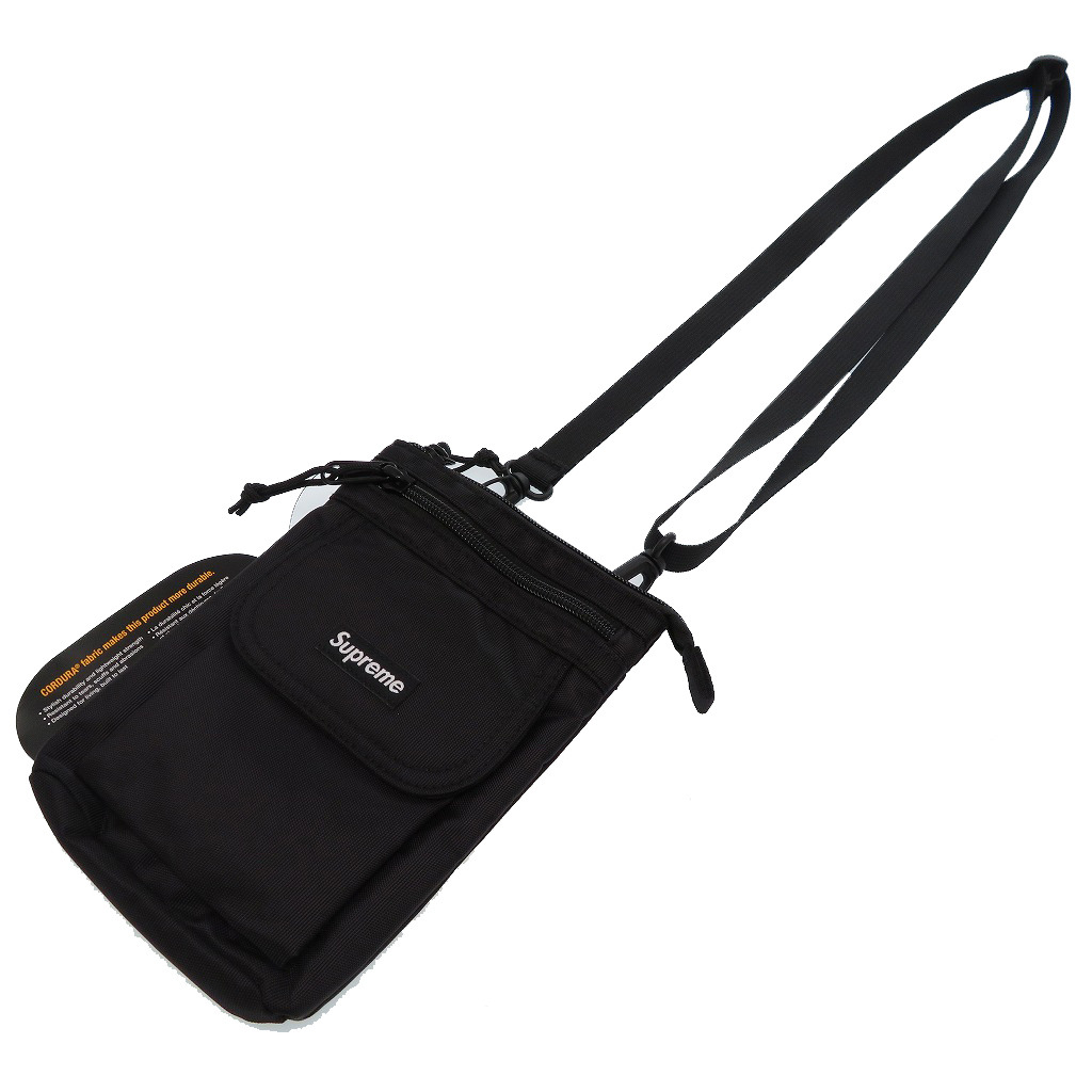 AUTHENTIC Supreme 2019A/W Shoulder Bag Black Nylon 0006 | eBay