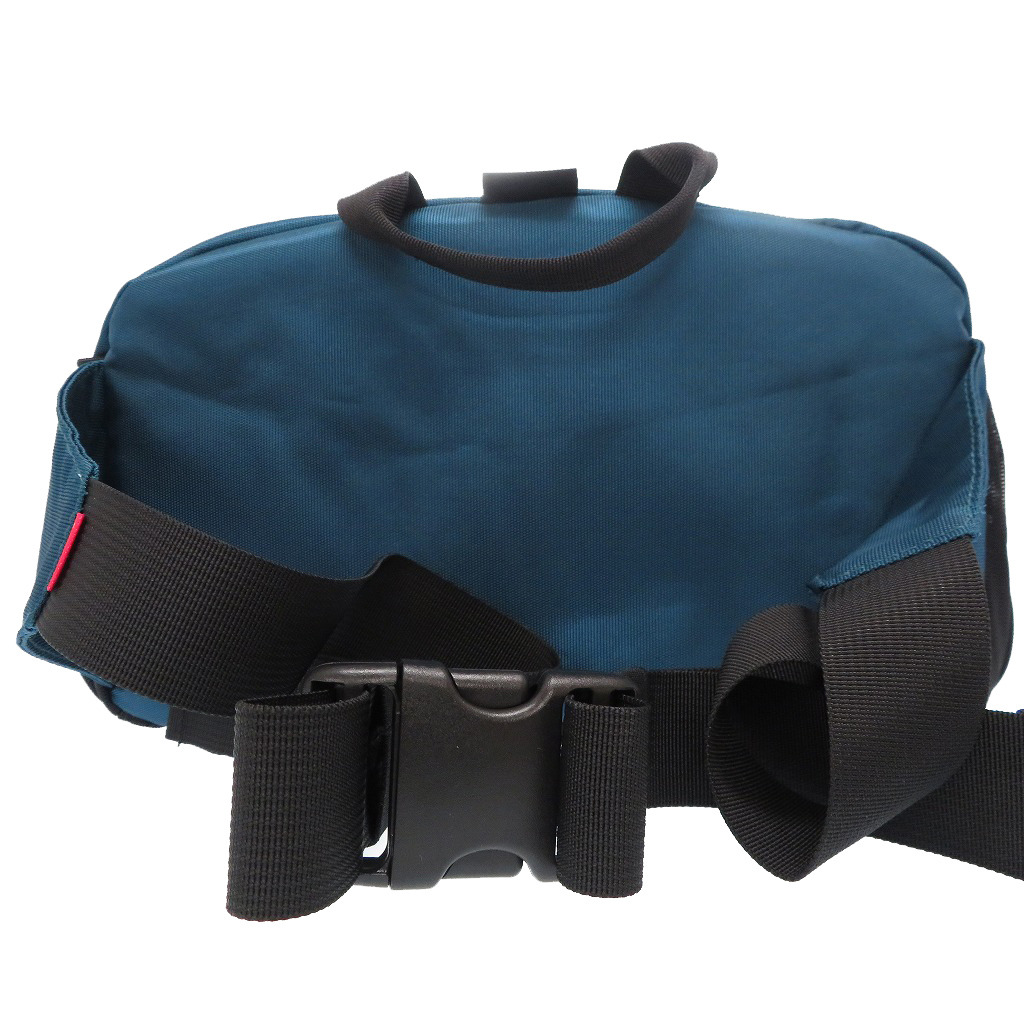 AUTHENTIC Supreme Waist Bag 2 Waist Pouch blue/Black Nylon 0007 | eBay