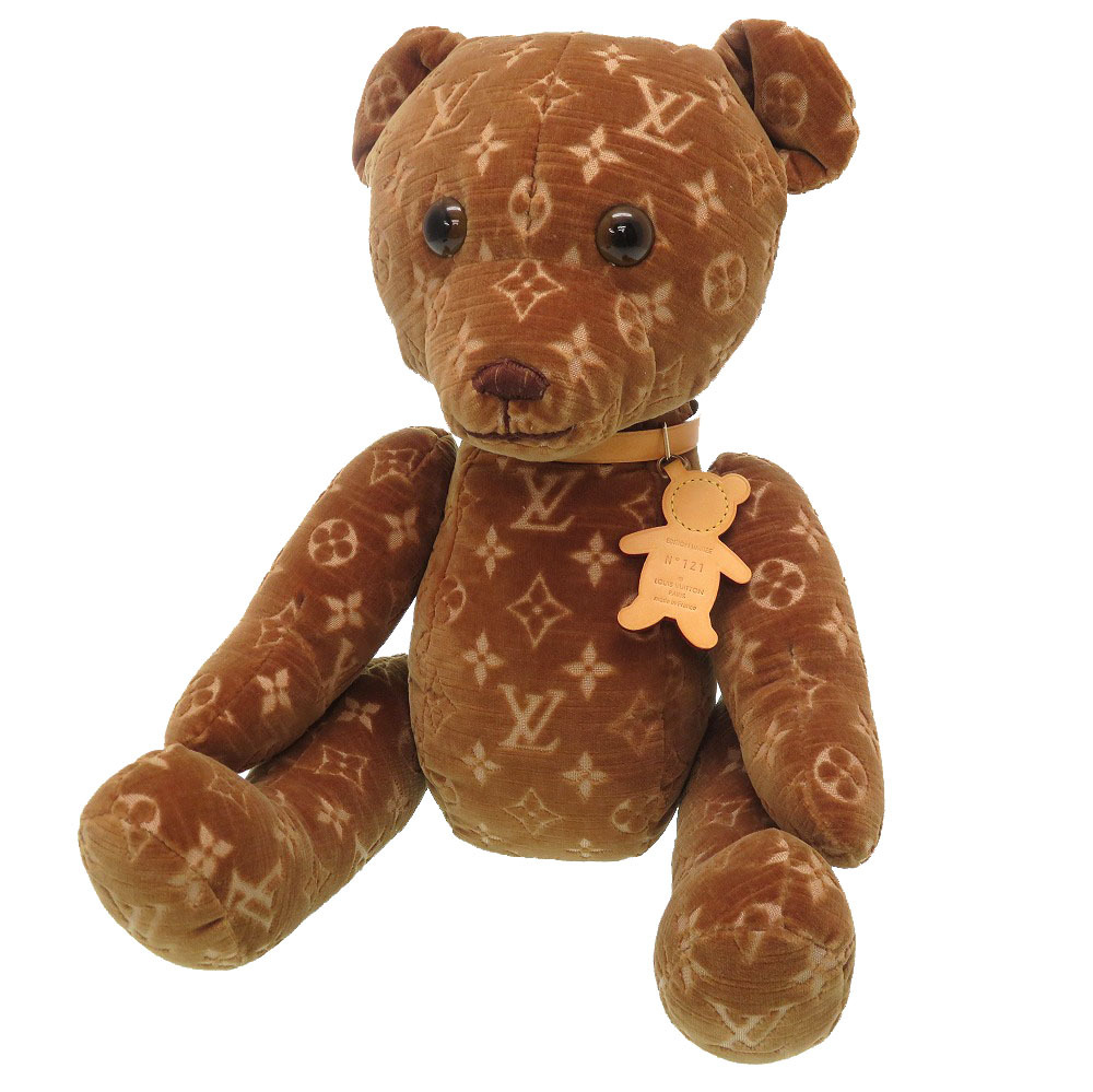 AUTHENTIC LOUIS VUITTON M99000 Monogram Dudu Teddy Bear Limited to 500 | eBay