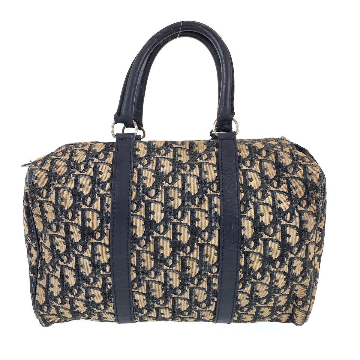 vintage dior trotter boston bag