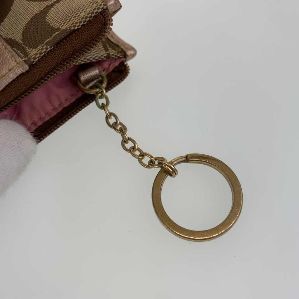 women coach coin purse