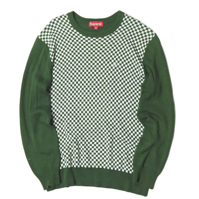 checkered supreme hoodie