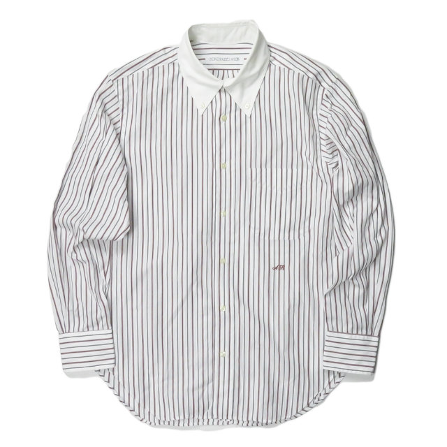 Individualized Shirts 50th Anniversary Striped Cleric Shirt M White Tops Ebay