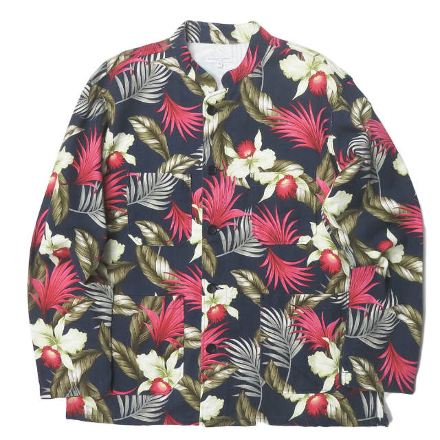 Engineered Garments 19SS DAYTON SHIRT - HAWAIIAN FLORAL JAVA CLOTH