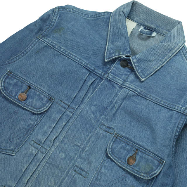 N.HOOLYWOOD x Wrangler 11MJ Vintage processed denim jacket