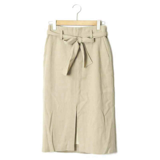 6 ROKU BEAUTY&YOUTH UNITED ARROWS LINEN MIX TIGHT SKIRT 1624