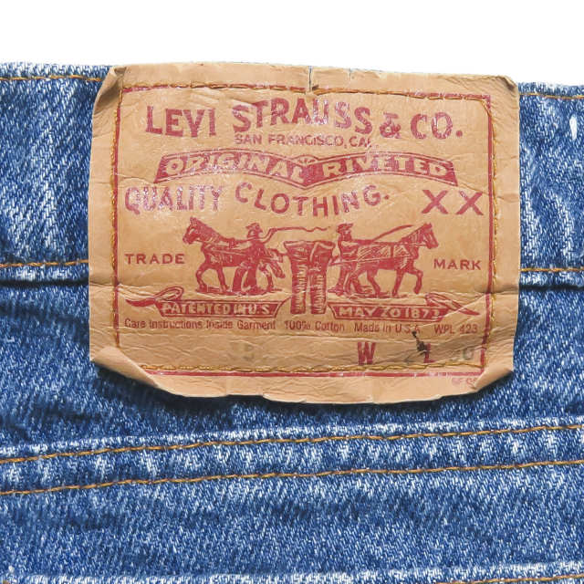 Levi's America 550 Relaxed Fit Buggy Tapered Denim Pants 550-4891 W32