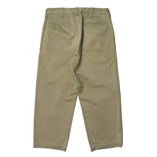 Scye Basics Japan Cotton Twill Wide Trouser Pants 5110 31 Beige Chino Ebay