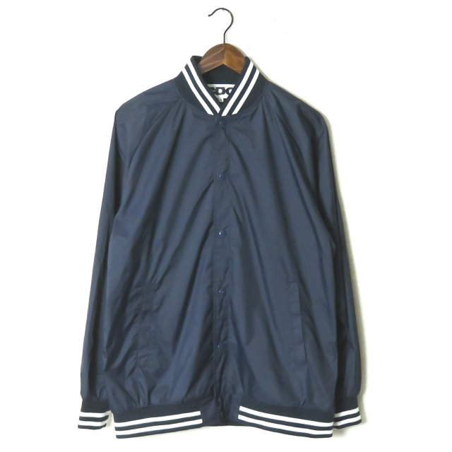 COMME des GARCONS CDG Varsity Jacket Logo print nylon varsity jacket SZ ...
