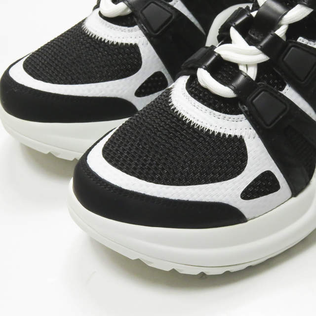 LOUIS VUITTON Italy LV ARCHLIGHT SNEAKER GO 0158 34 Black White shoes | eBay