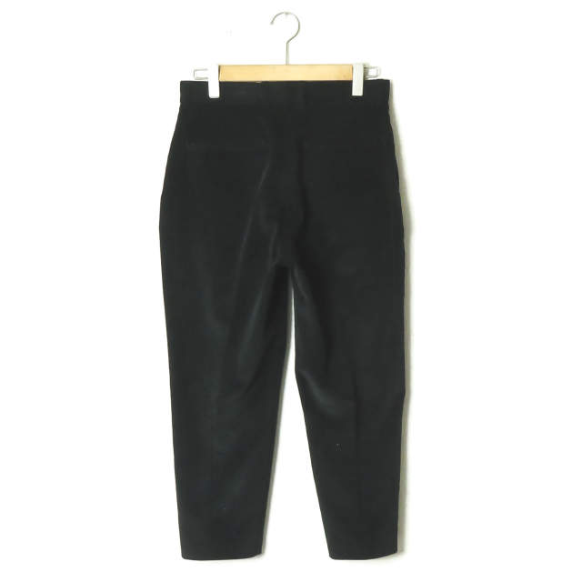 corduroy wide tapered pants