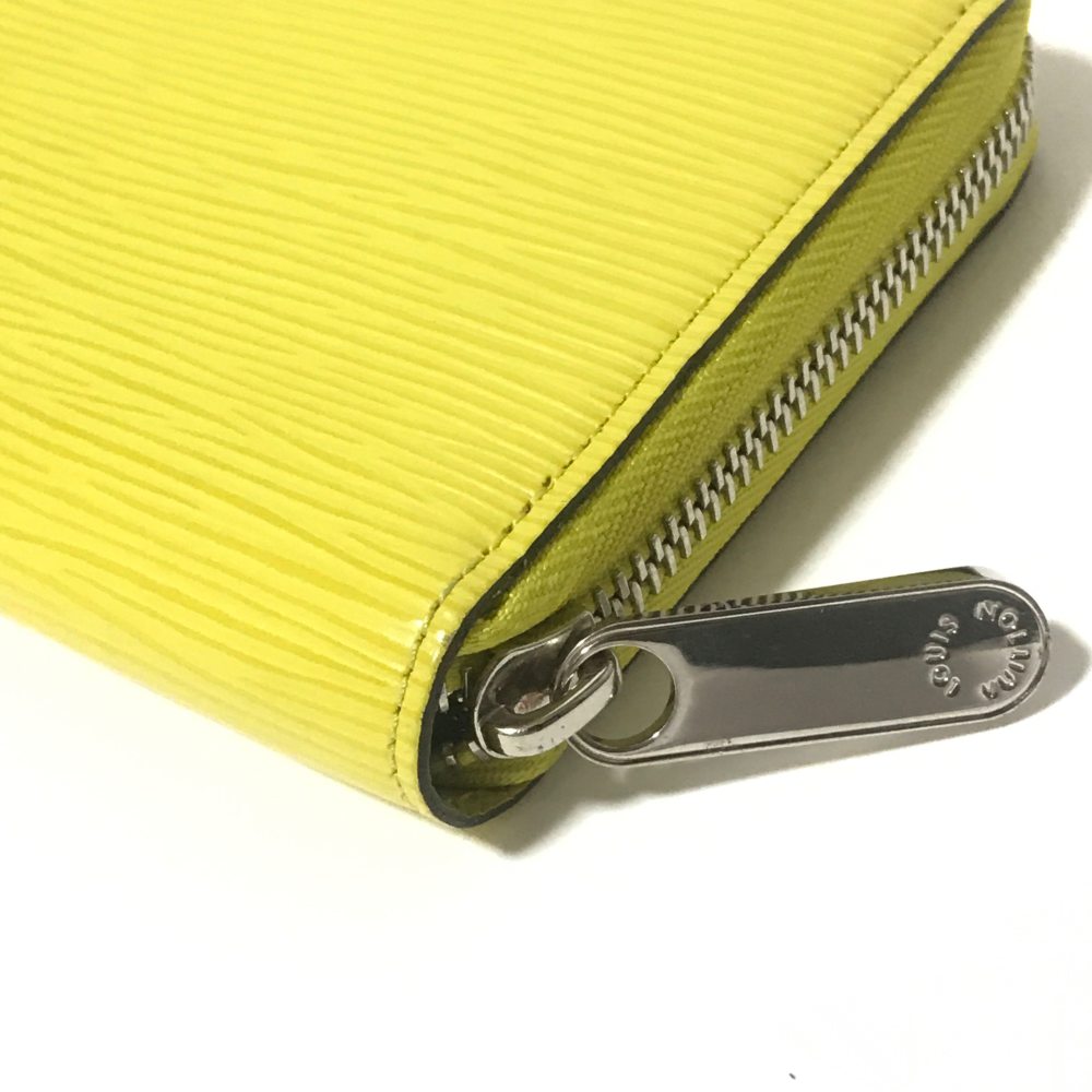 Louis Vuitton Epi Zippy Wallet Zip Aroundpurse / M60436 / Yellow / LOUIS VUITTON | eBay